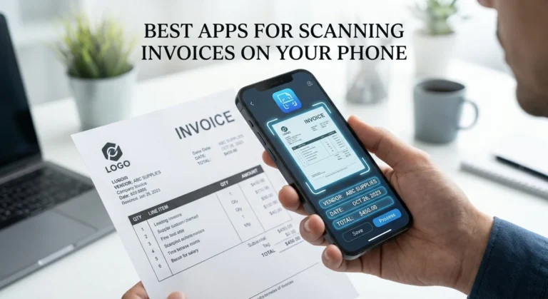 best apps for scanning invoices